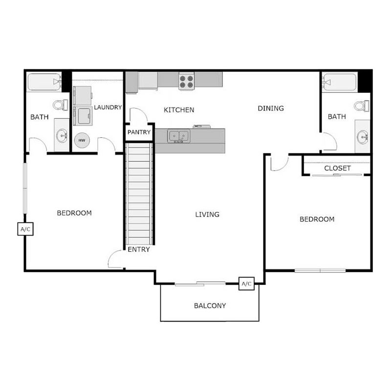 Floor Plans Timber Falls Apartments Beaver Dam, Wisconsin